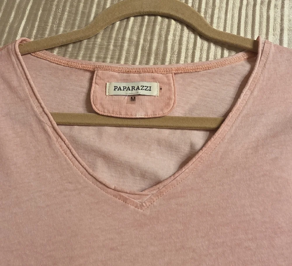 Paparazzi Soft Pink Long Sleeve V-Neck Top